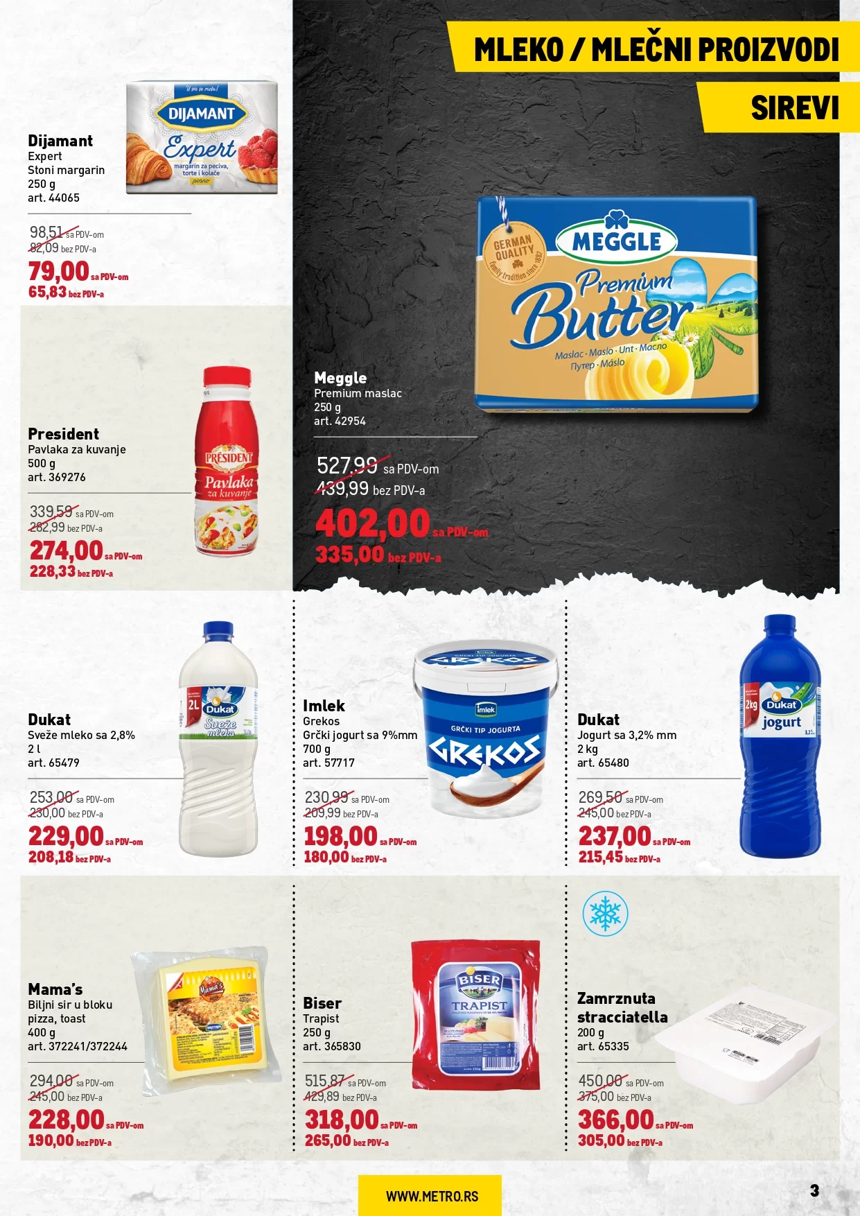 Metro katalog PREHRANA & NEPREHRANA 3-16.10.2024.