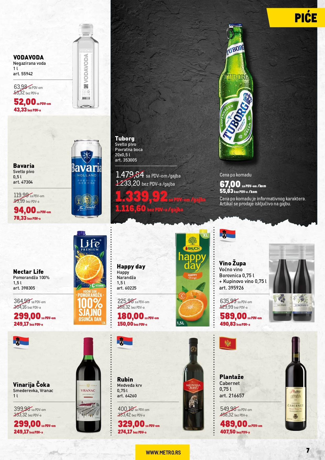 Metro katalog PREHRANA & NEPREHRANA 3-16.10.2024.