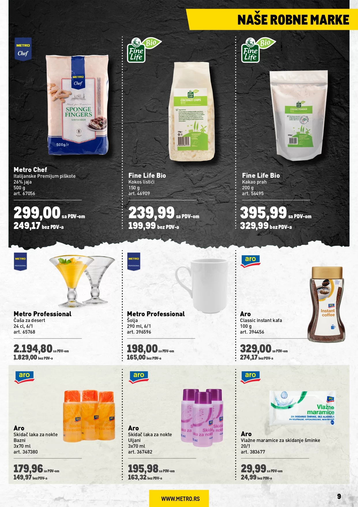 Metro katalog PREHRANA & NEPREHRANA 3-16.10.2024.