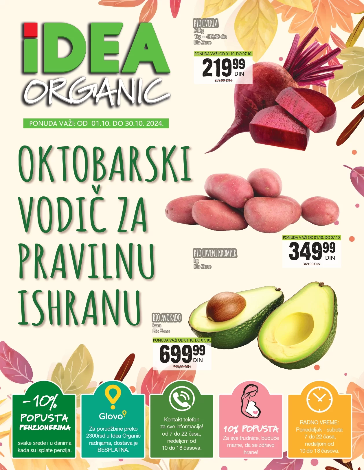 Idea Organic katalog 1-30.10.2024.