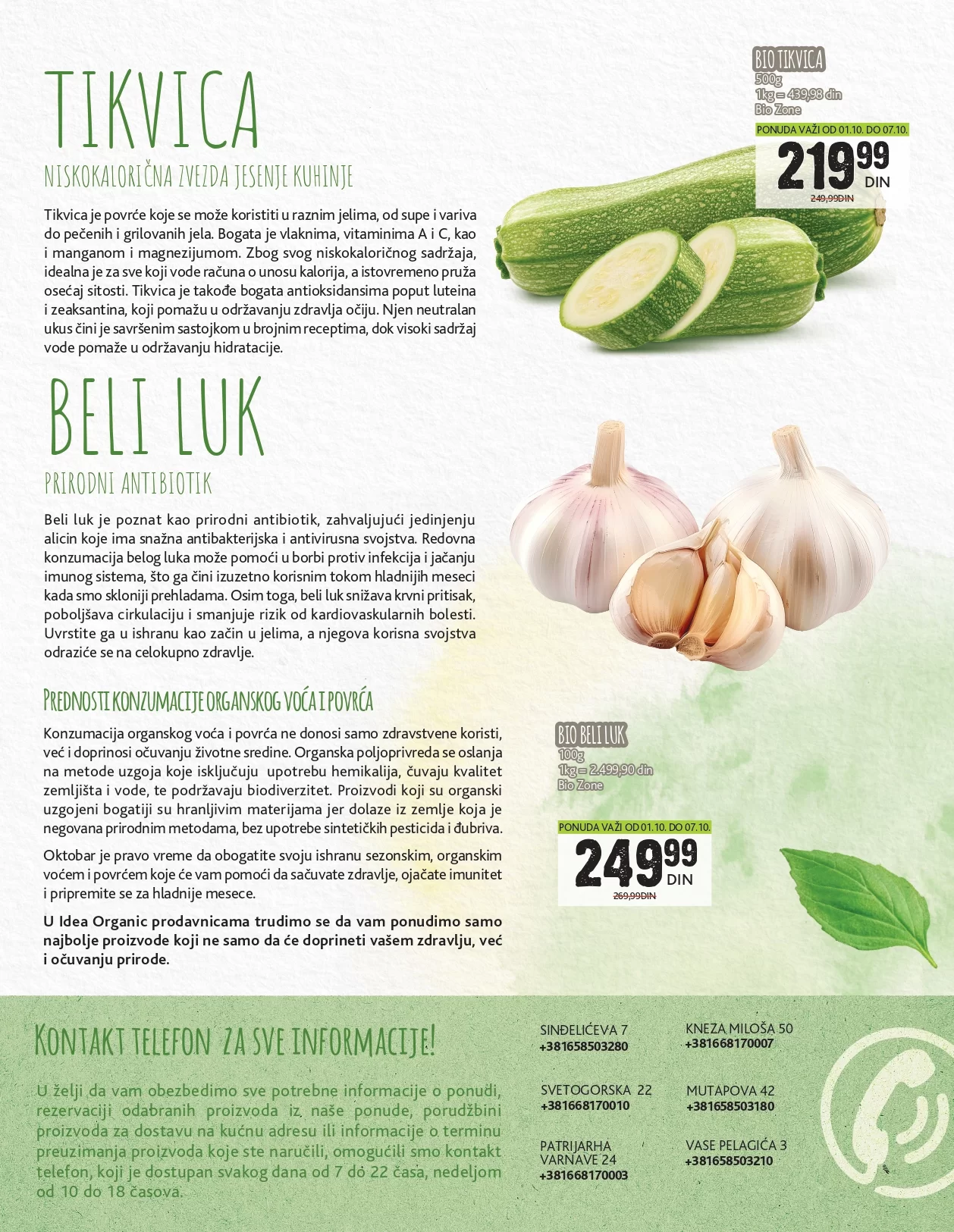 Idea Organic katalog 1-30.10.2024.