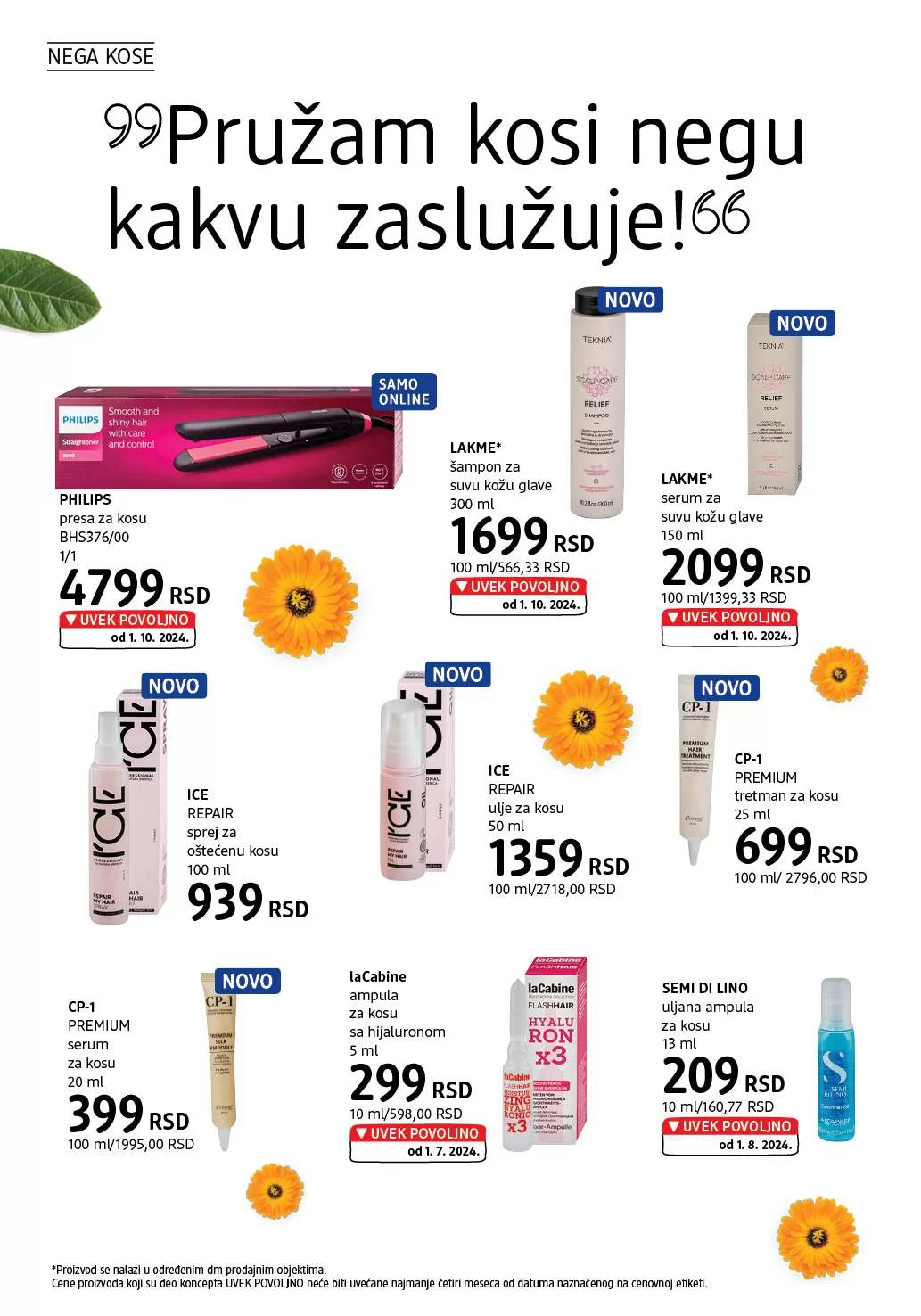 dm Katalog oktobar 2024.