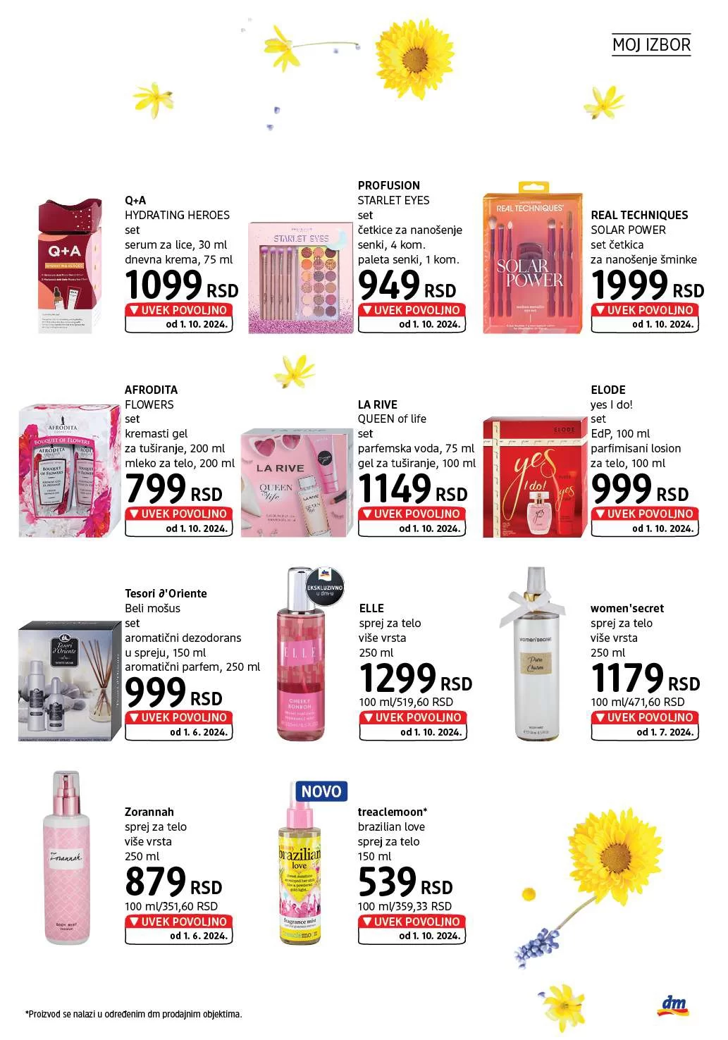 dm Katalog oktobar 2024.