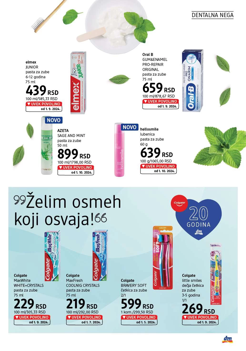 dm Katalog oktobar 2024.