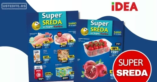 Idea katalog SUPER SREDA 9.10.2024.