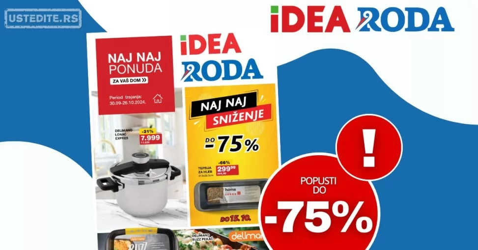Idea katalog NAJ NAJ PONUDA 30.9-26.10.2024.