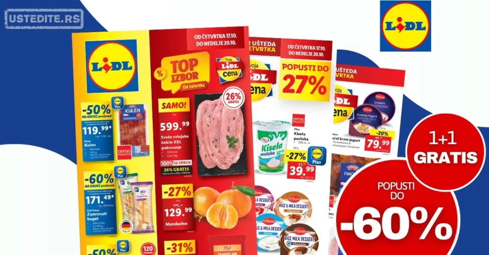 Lidl katalog 17-23.10.2024.Lidl katalog 17-23.10.2024.
