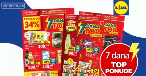 Lidl 7 DANA SUPER CENA 17-23.10.2024.