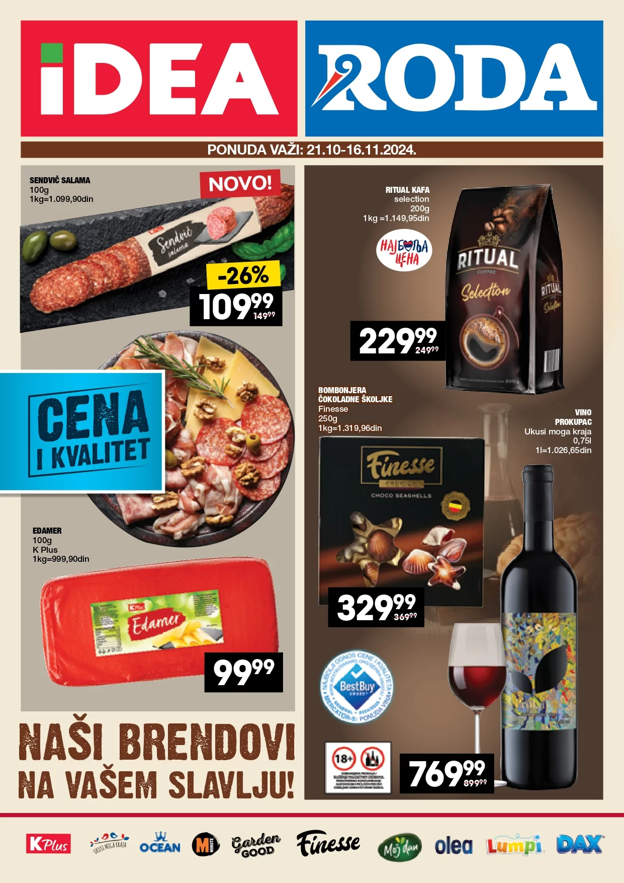 Roda & Idea katalog 21.10-16.11.2024.