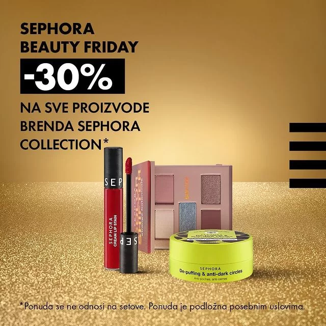Sephora BLACK FRIDAY 29.11-1.12.2024
