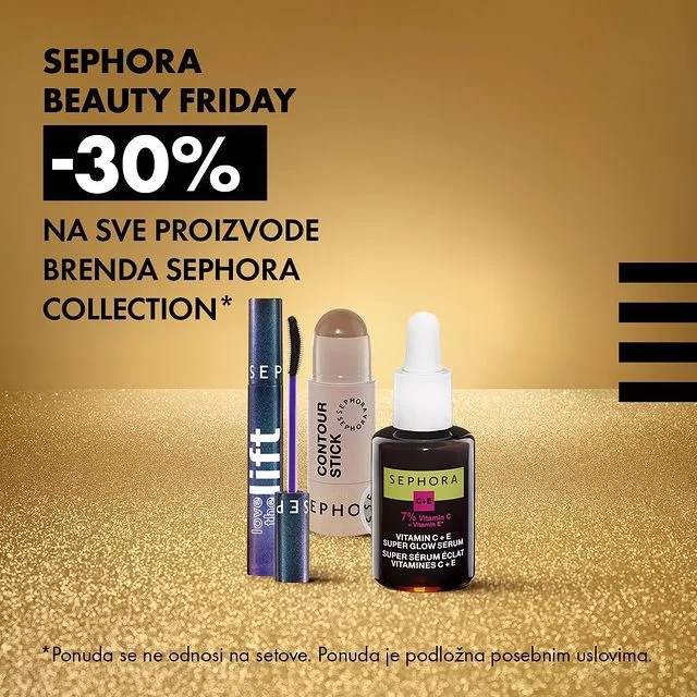 Sephora BLACK FRIDAY 29.11-1.12.2024