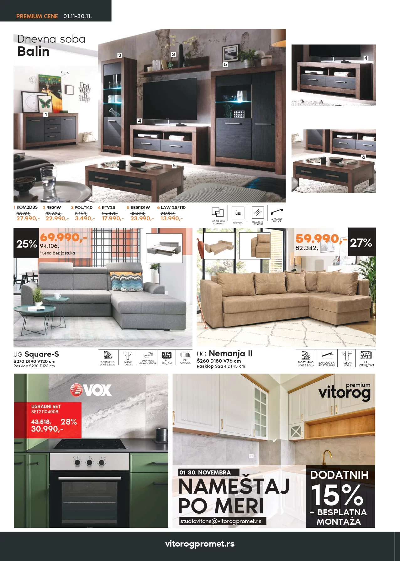 Vitorog katalog NOVEMBAR 2024.