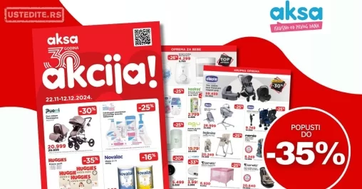 Aksa katalog 22.11-12.12.2024.