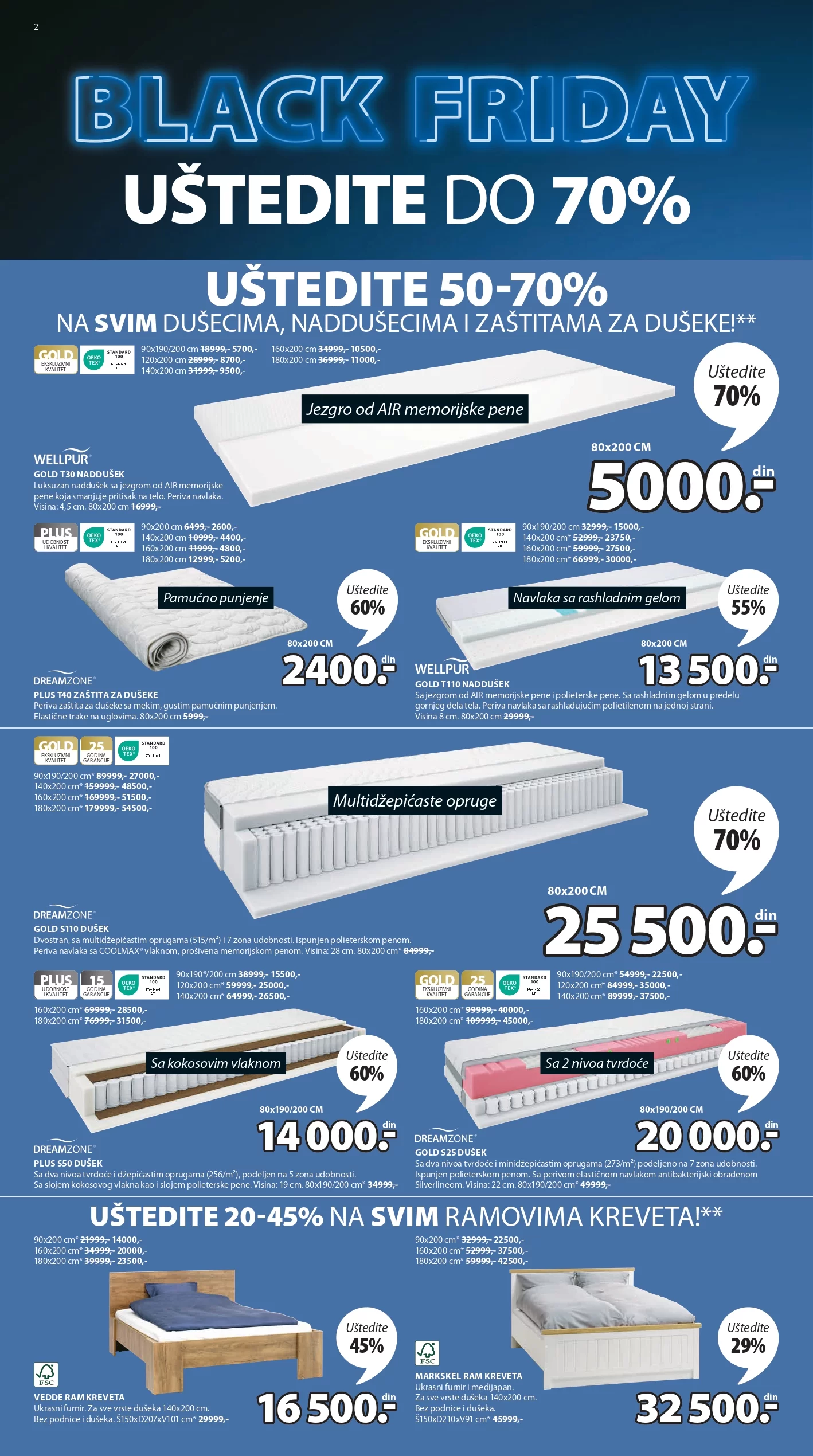Jysk BLACK FRIDAY 25.11-1.12.2024.