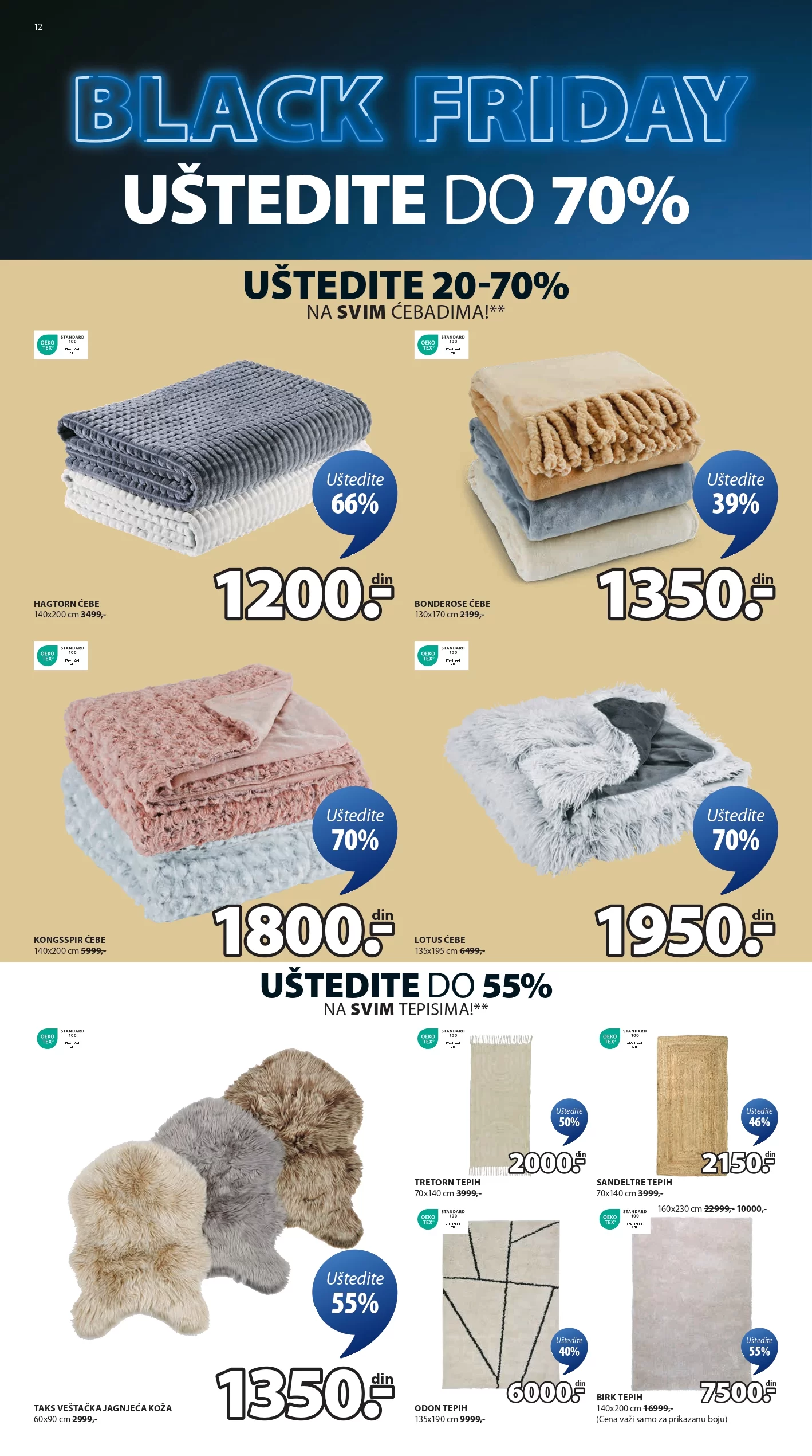 Jysk BLACK FRIDAY 25.11-1.12.2024.
