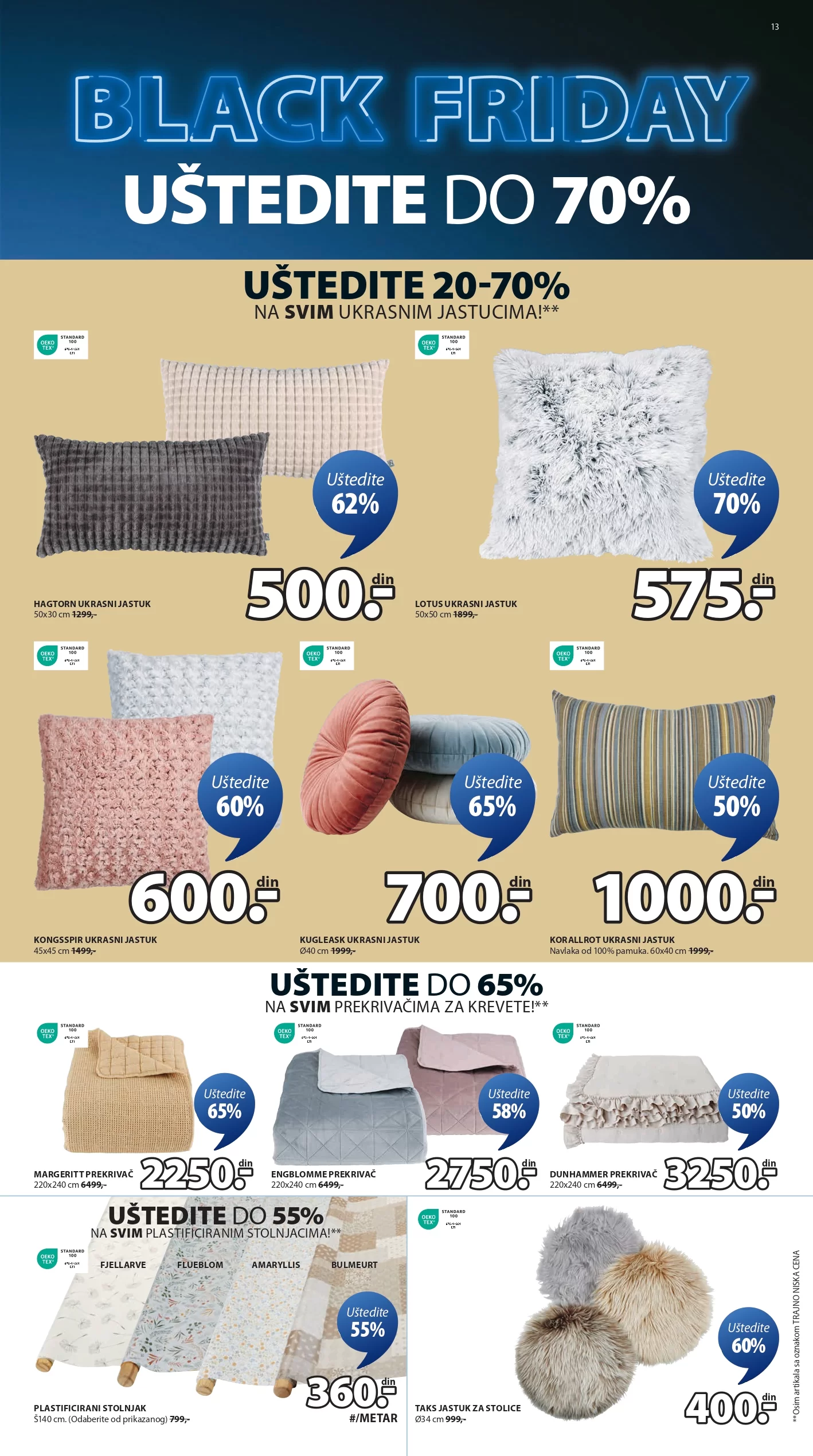 Jysk BLACK FRIDAY 25.11-1.12.2024.