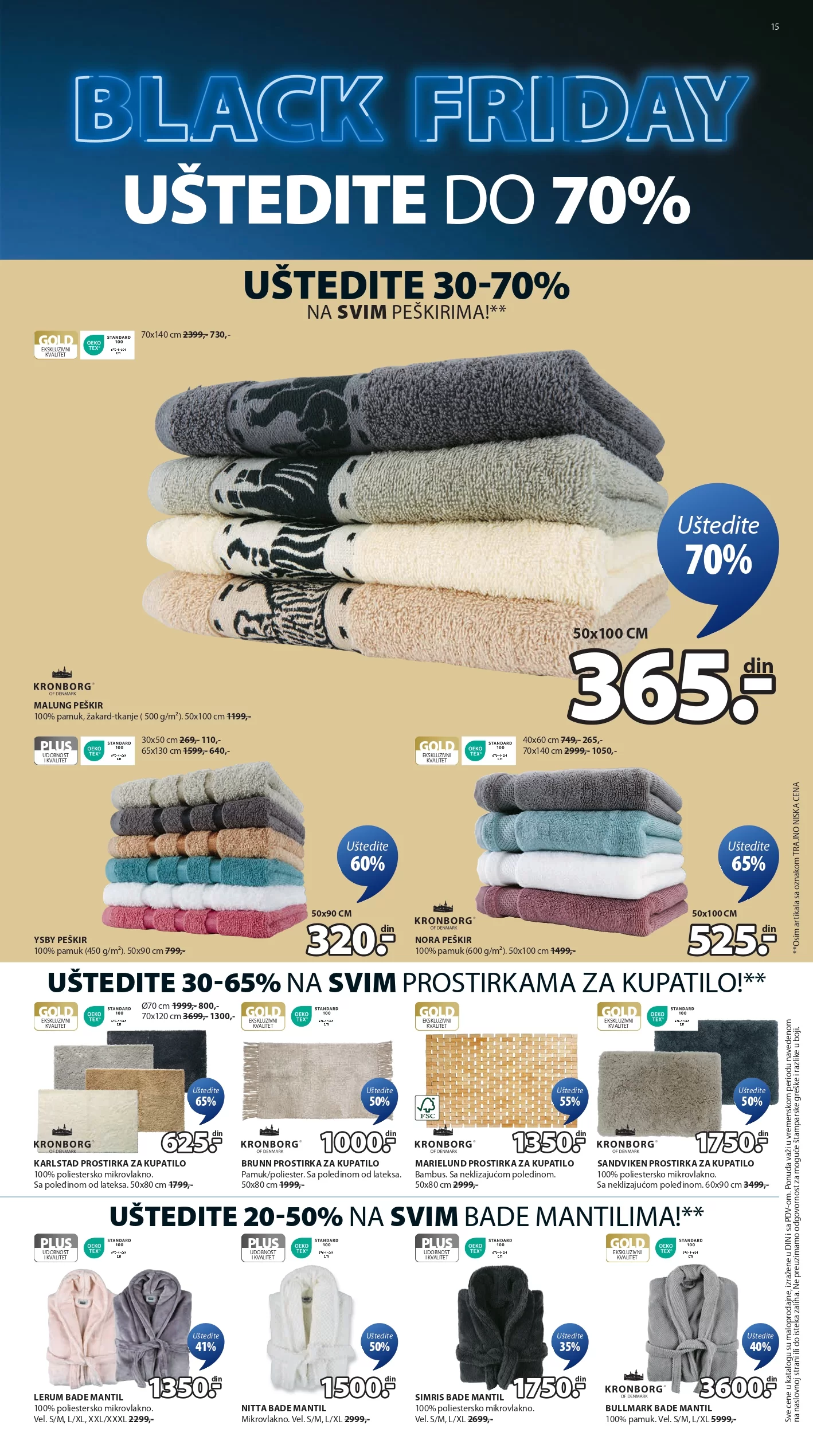 Jysk BLACK FRIDAY 25.11-1.12.2024.