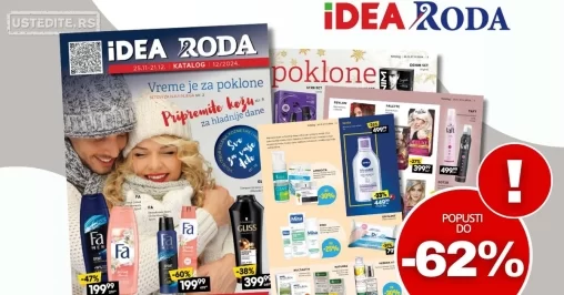 Roda & Idea katalog NEPREHRANA 25.11-21.12.2024.
