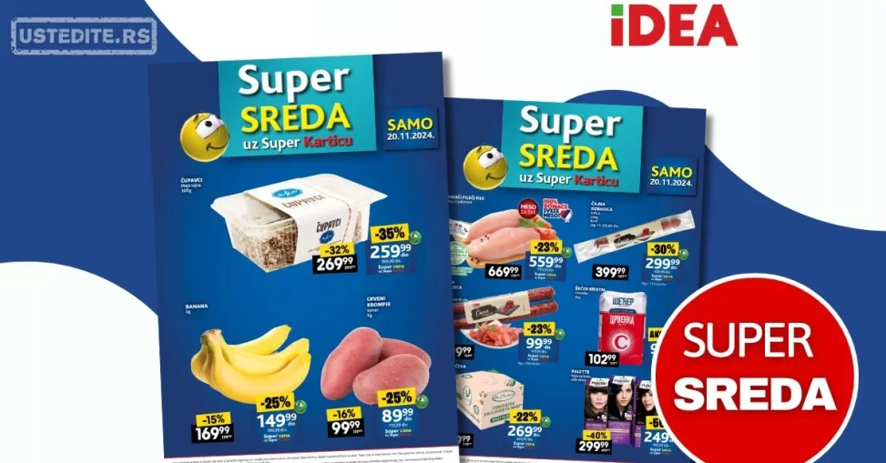 Idea katalog SUPER SREDA 20.11.2024.