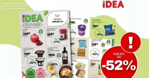 Idea katalog ORGANIC 21-27.11.2024.