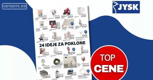 Jysk katalog 24 IDEJE ZA POKLONE 20.11-1.12.2024.