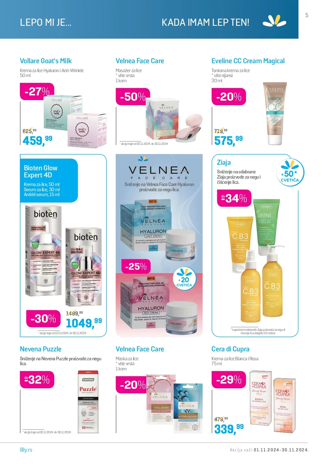 Lilly katalog NOVEMBAR 2024.