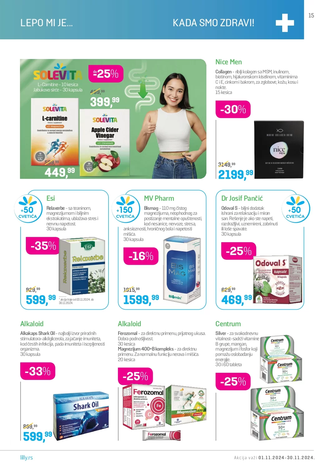 Lilly katalog NOVEMBAR 2024.