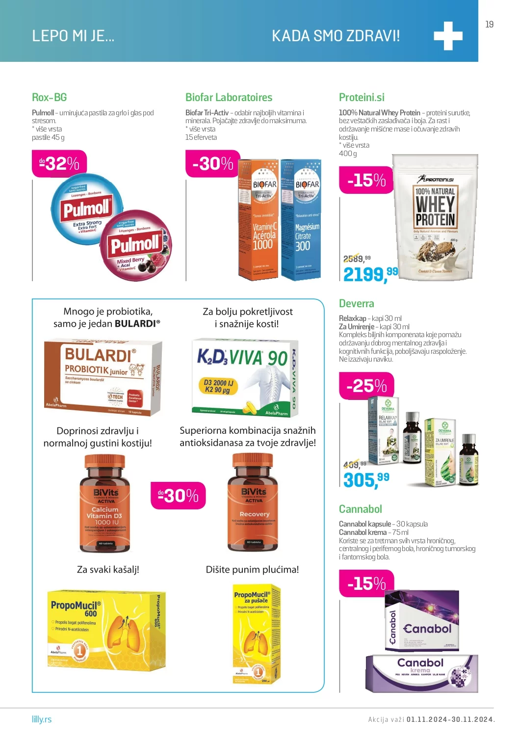 Lilly katalog NOVEMBAR 2024.