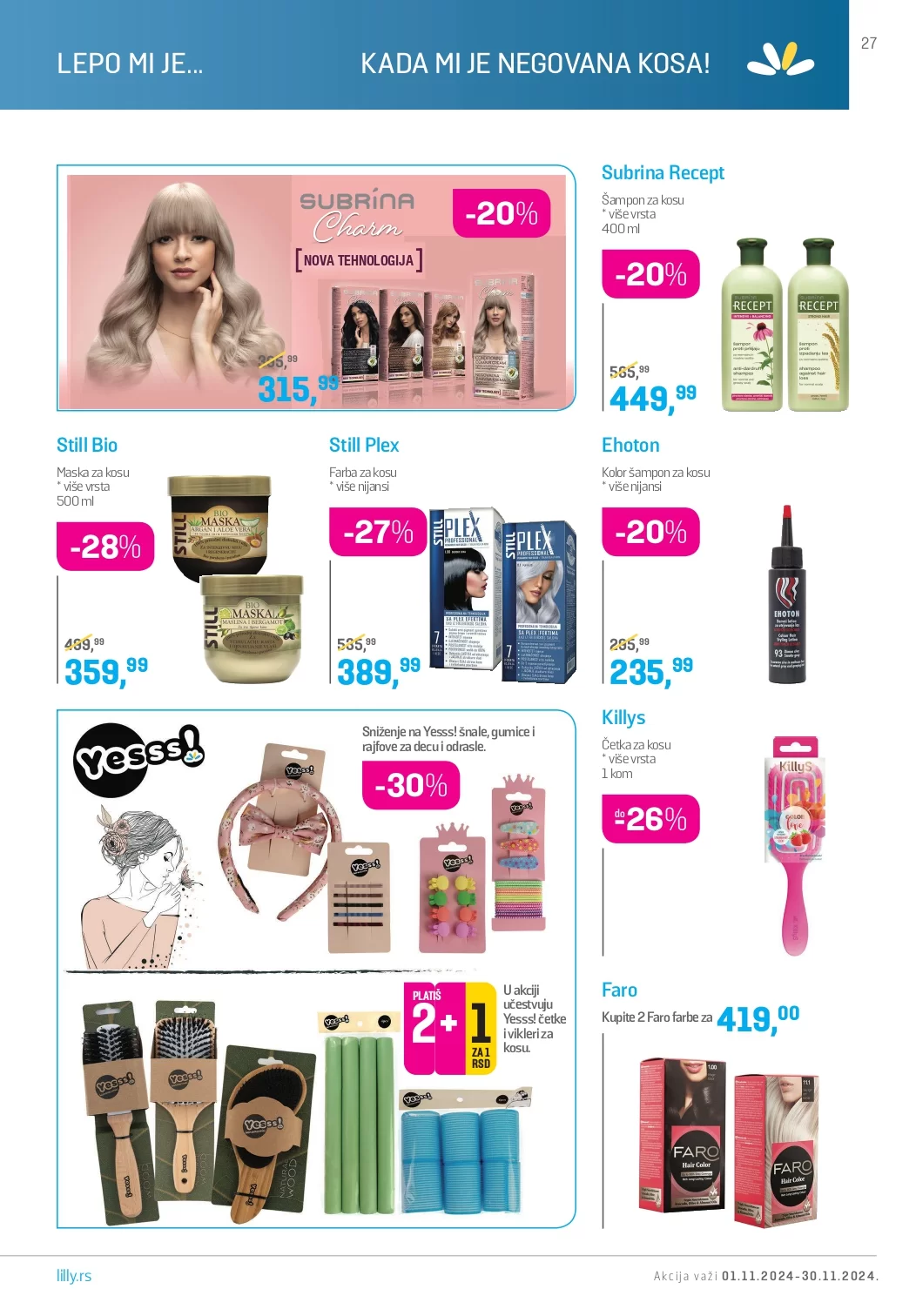 Lilly katalog NOVEMBAR 2024.