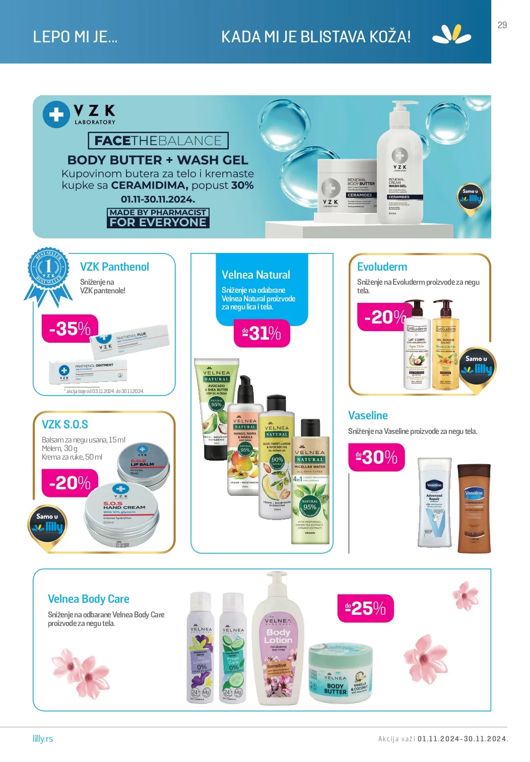 Lilly katalog NOVEMBAR 2024.