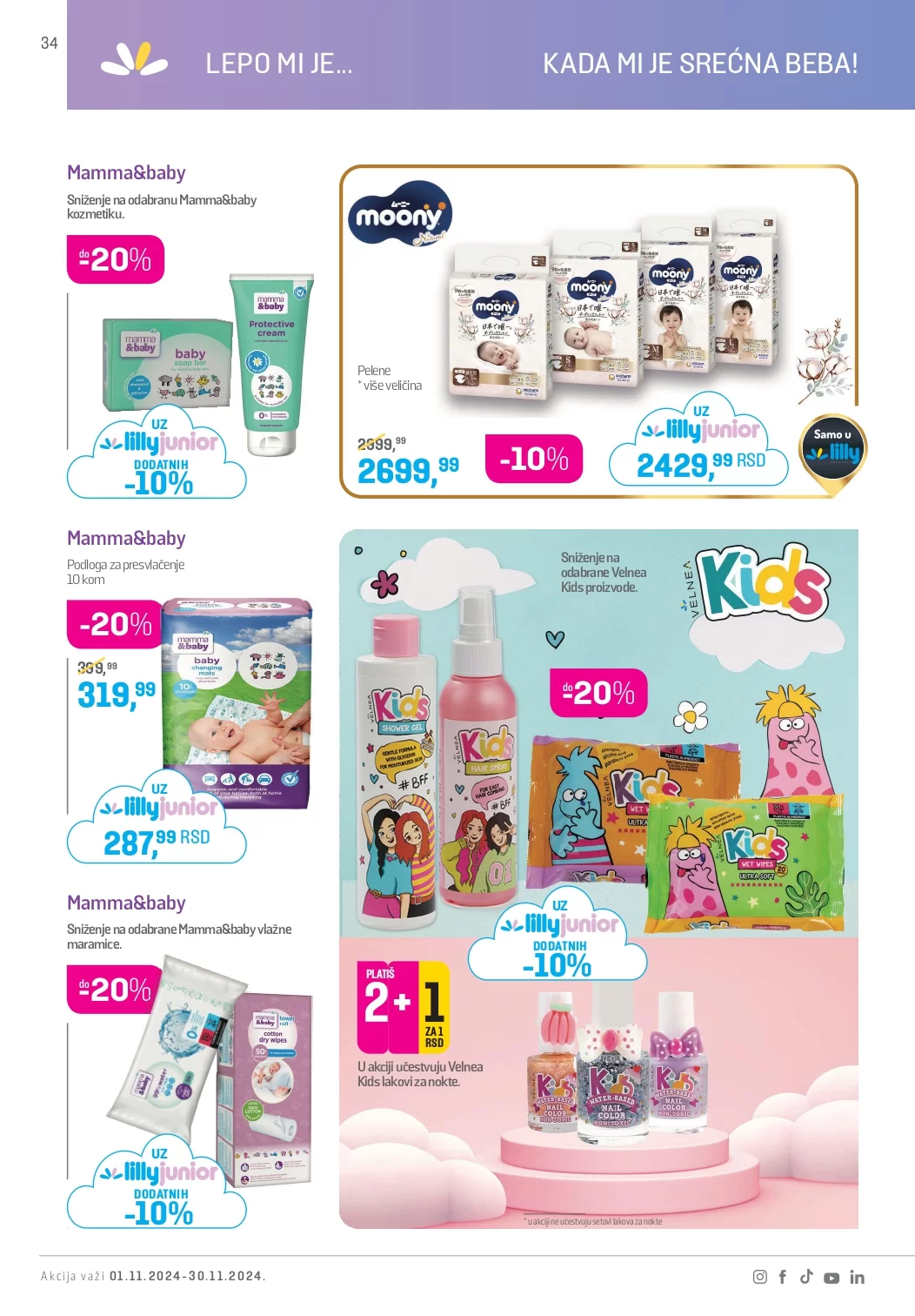 Lilly katalog NOVEMBAR 2024.