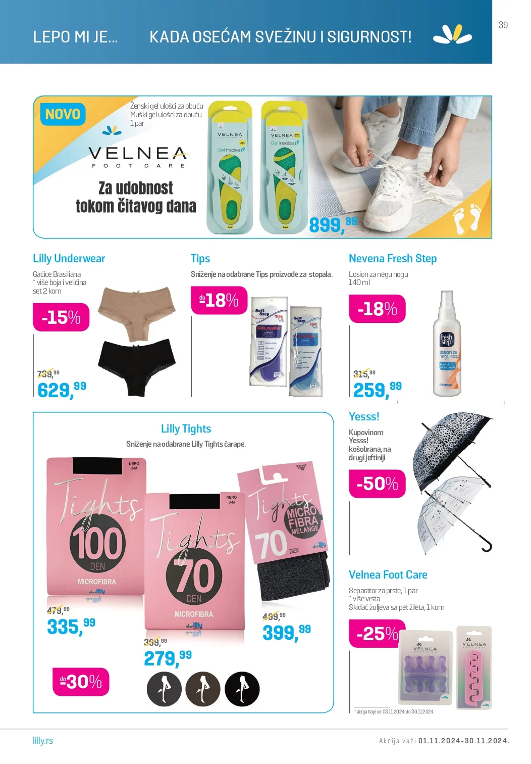 Lilly katalog NOVEMBAR 2024.