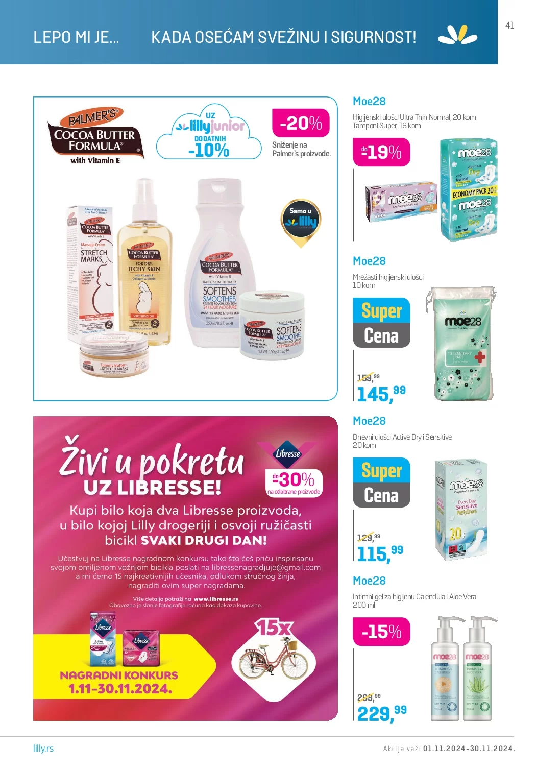 Lilly katalog NOVEMBAR 2024.
