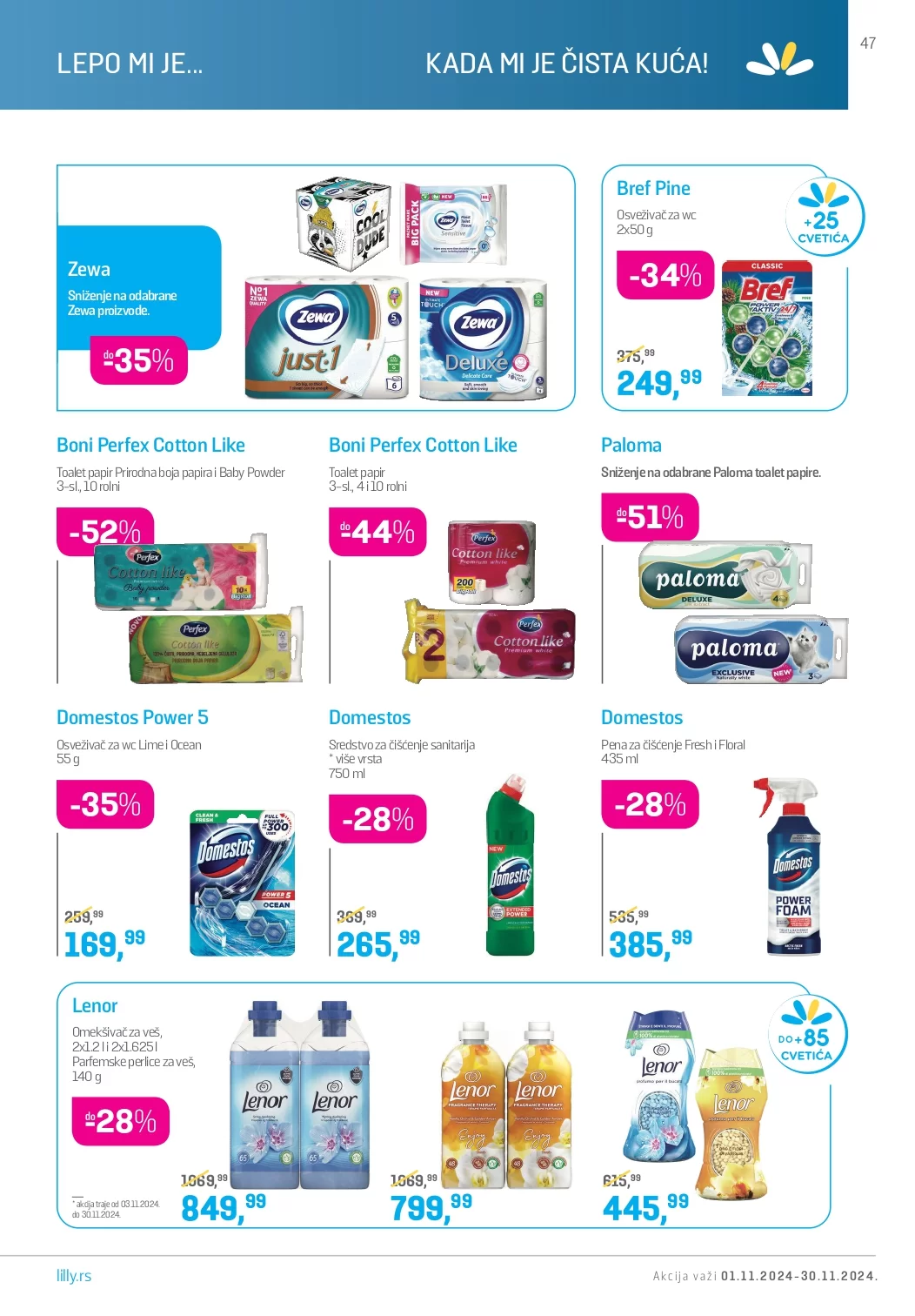 Lilly katalog NOVEMBAR 2024.