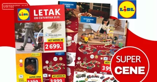 Lidl katalog NEPREHRANA 21-27.11.2024.