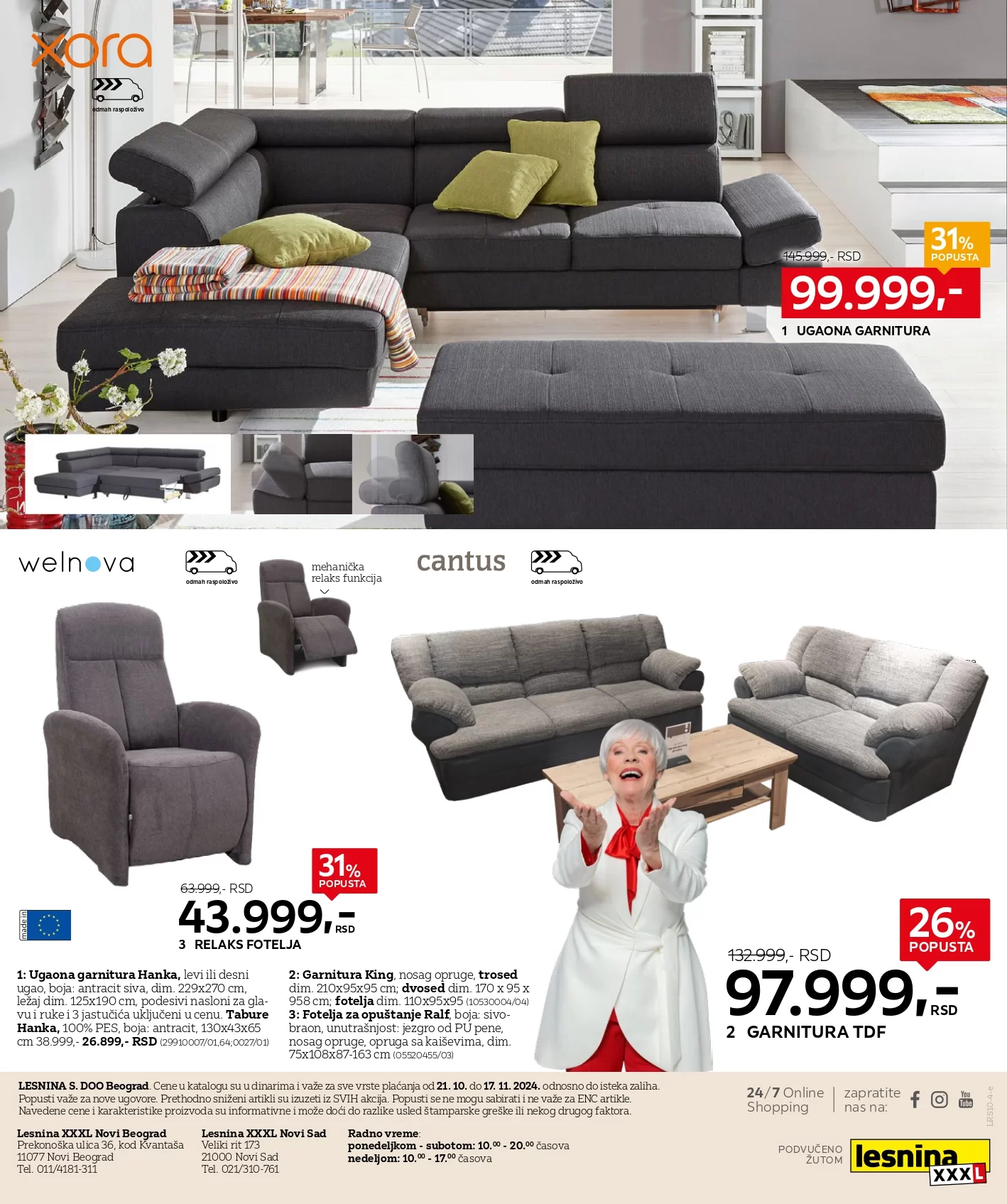 Lesnina XXXL katalog 20.11-15.12.2024.