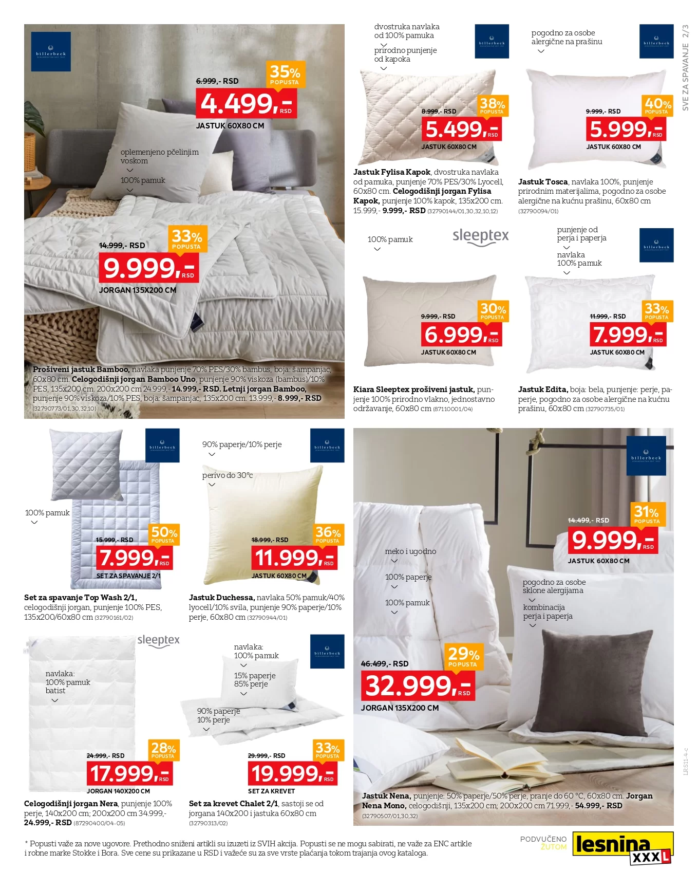 Lesnina XXXL katalog SPECIJAL TEKSTILA 28.10-24.11.2024.