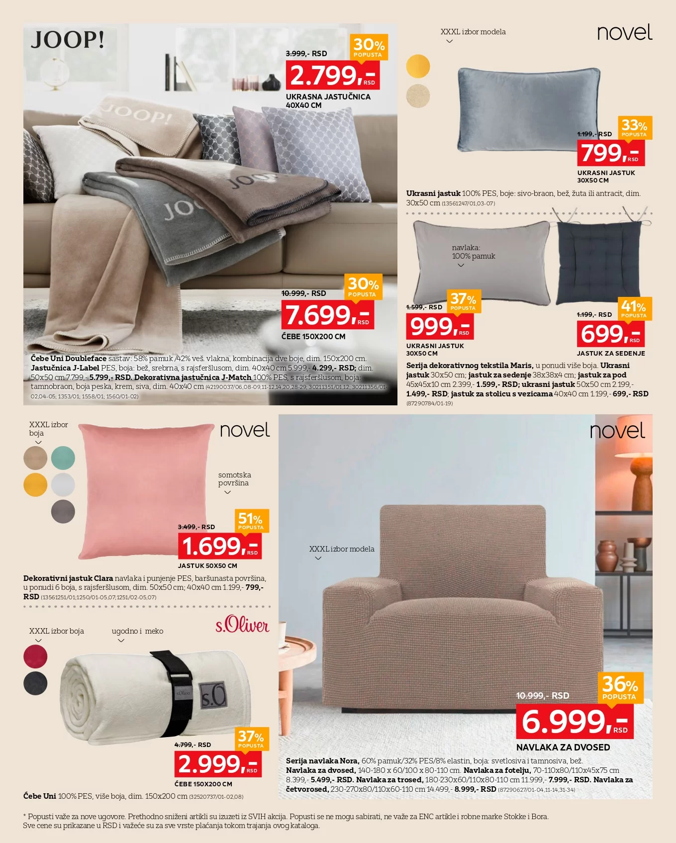 Lesnina XXXL katalog SPECIJAL TEKSTILA 28.10-24.11.2024.