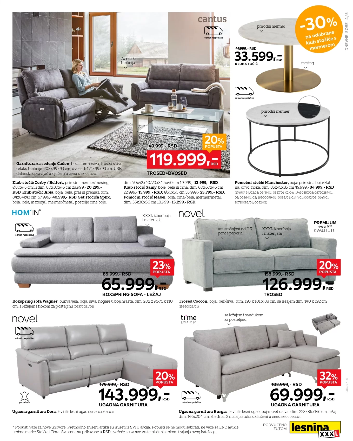 Lesnina XXXL katalog 4.11-1.12.2024.