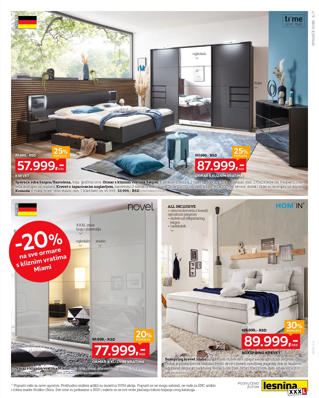 Lesnina XXXL katalog 4.11-1.12.2024.