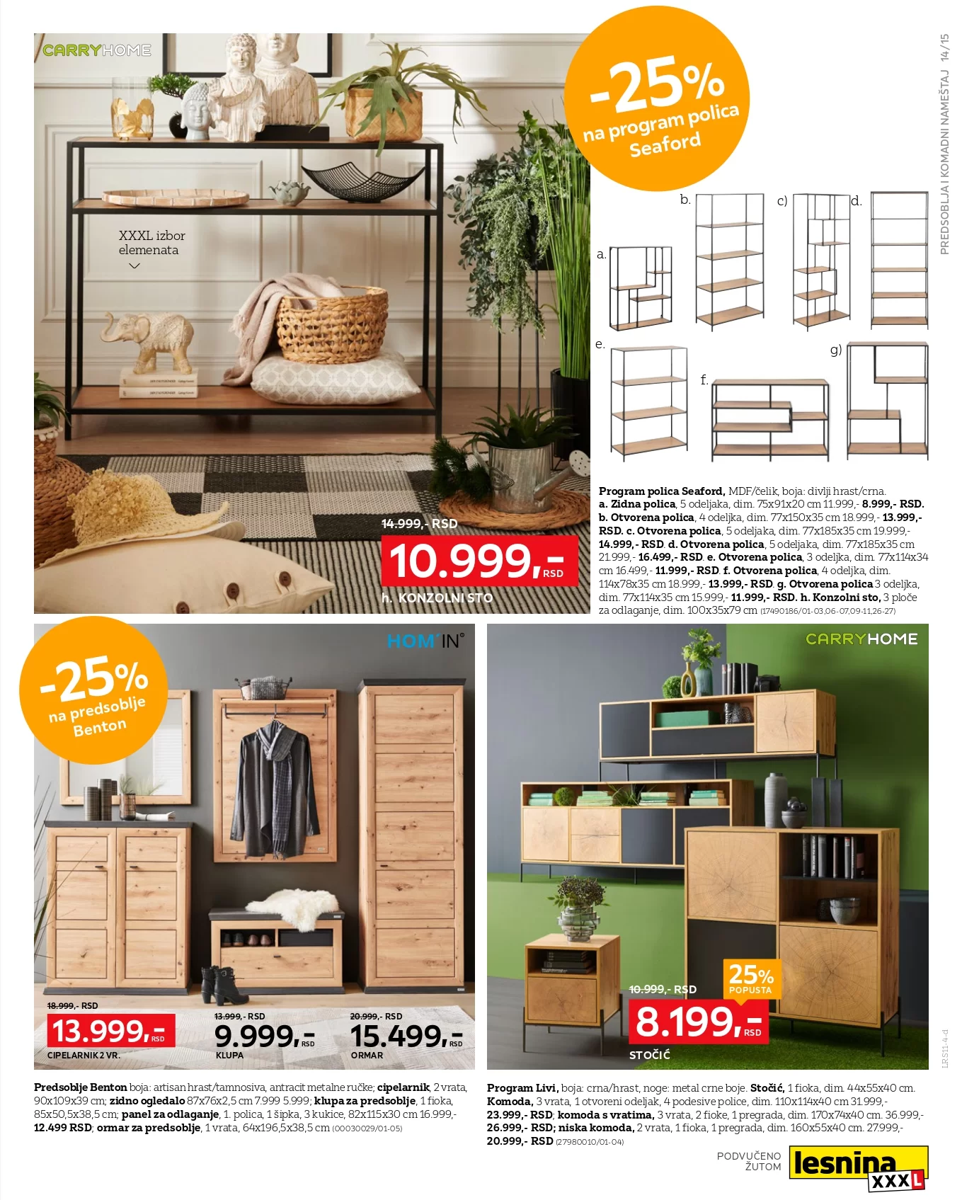 Lesnina XXXL katalog 4.11-1.12.2024.
