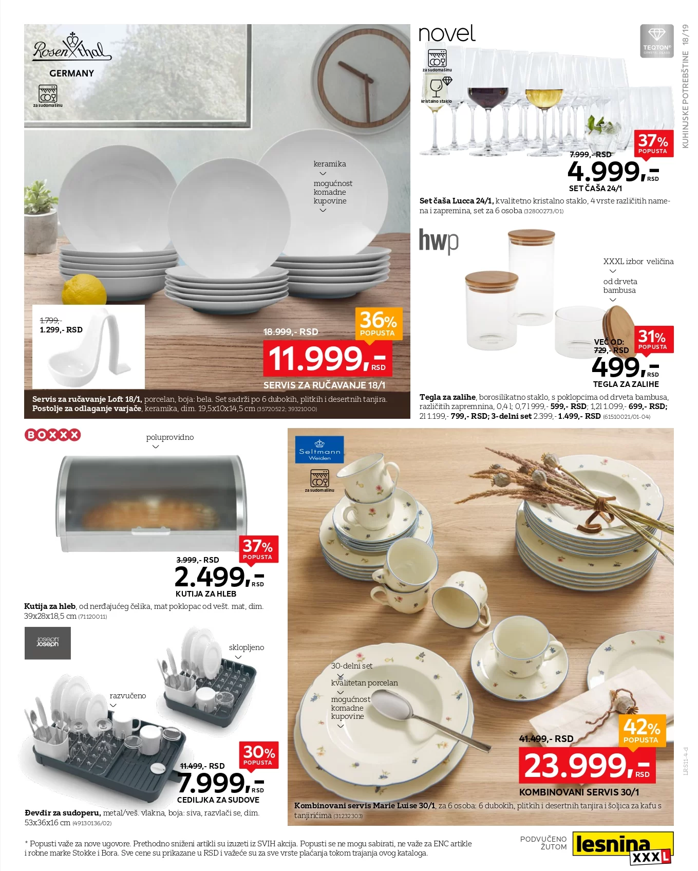 Lesnina XXXL katalog 4.11-1.12.2024.