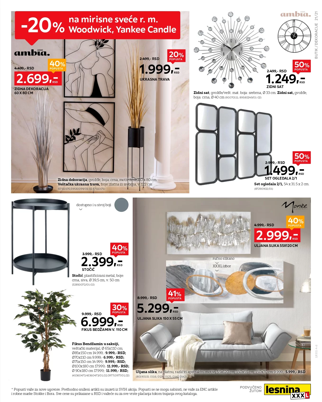 Lesnina XXXL katalog 4.11-1.12.2024.