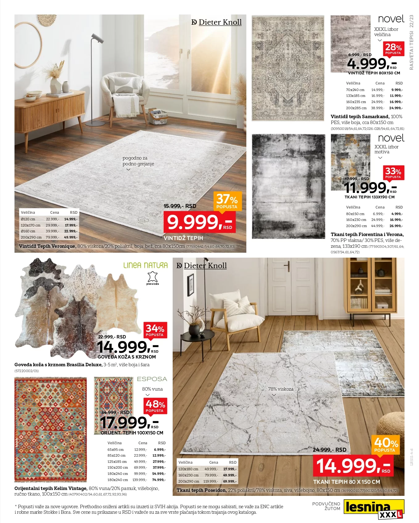 Lesnina XXXL katalog 4.11-1.12.2024.