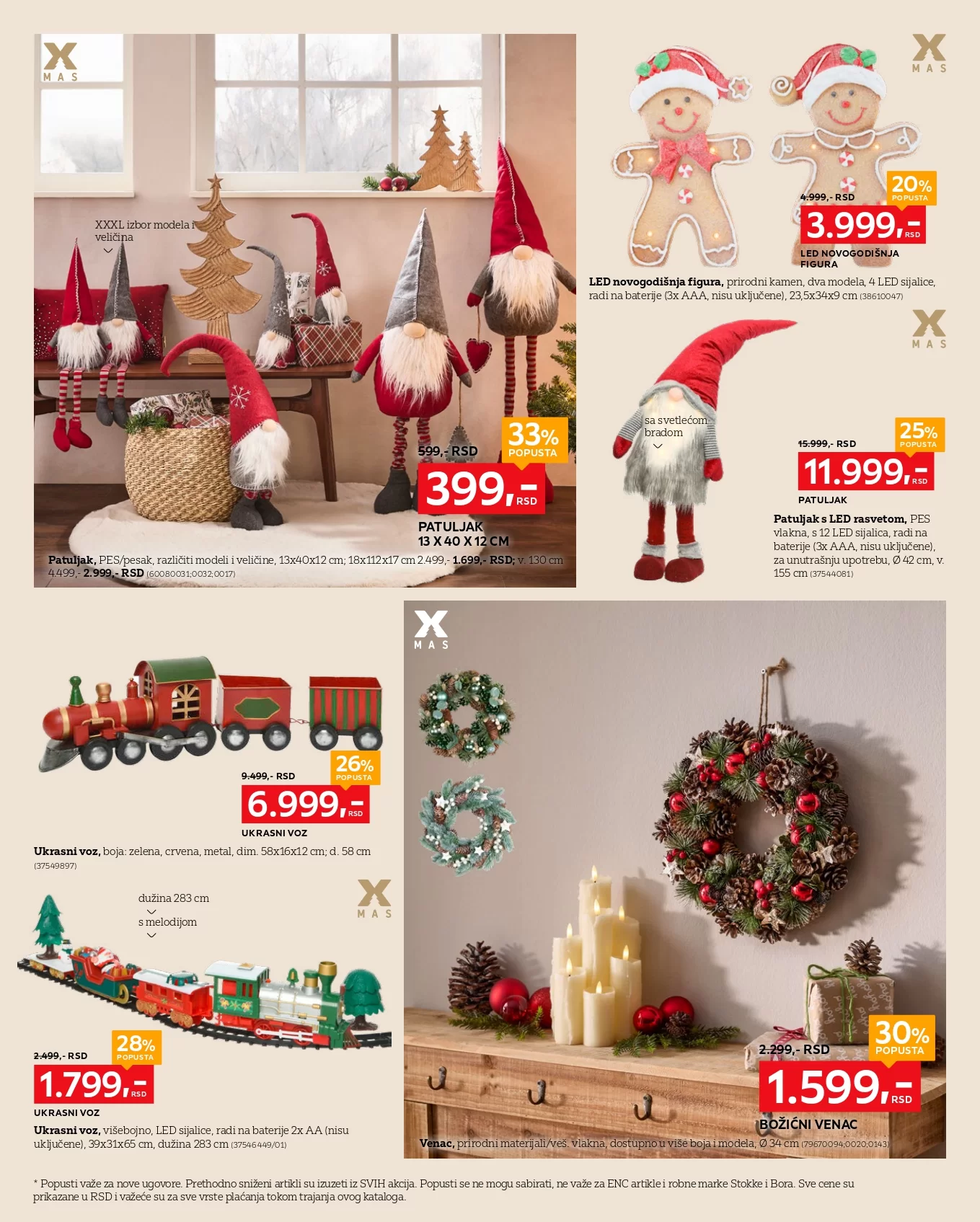Lesnina XXXL katalog NOVOGODIŠNJI SPECIJAL 18.11-15.12.2024.