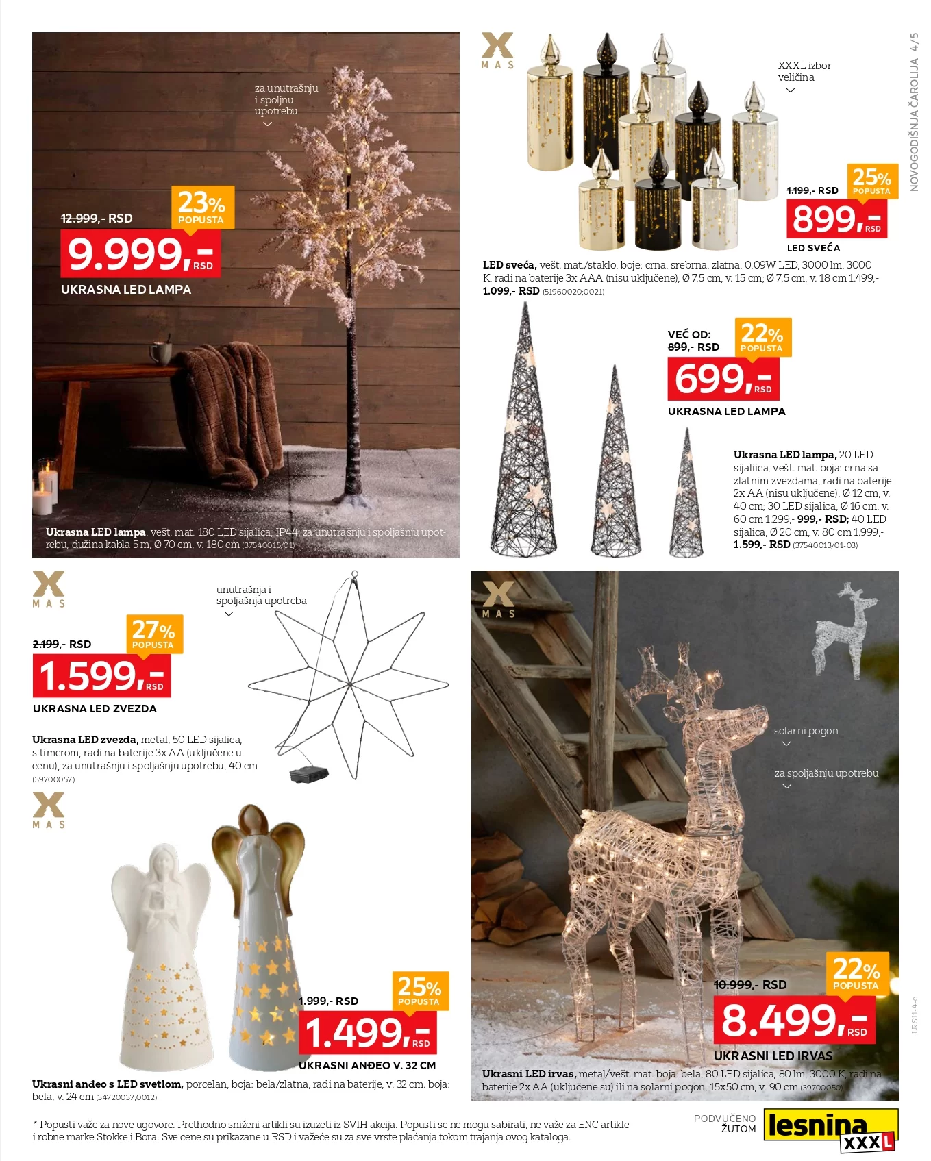 Lesnina XXXL katalog NOVOGODIŠNJI SPECIJAL 18.11-15.12.2024.