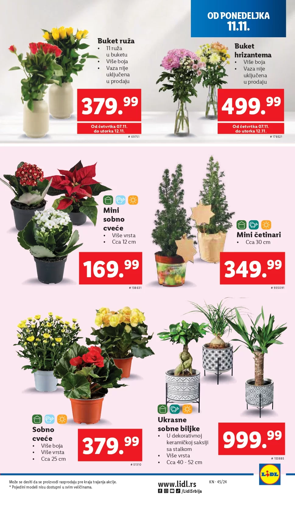 Lidl katalog PREHRANA 7-13.11.2024.