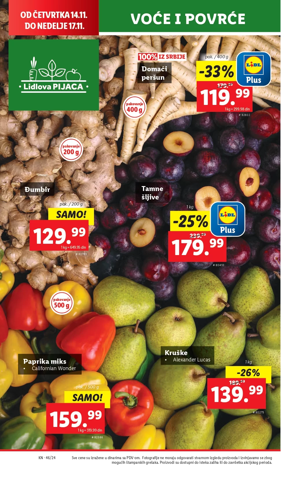 Lidl katalog 14-17.11.2024.