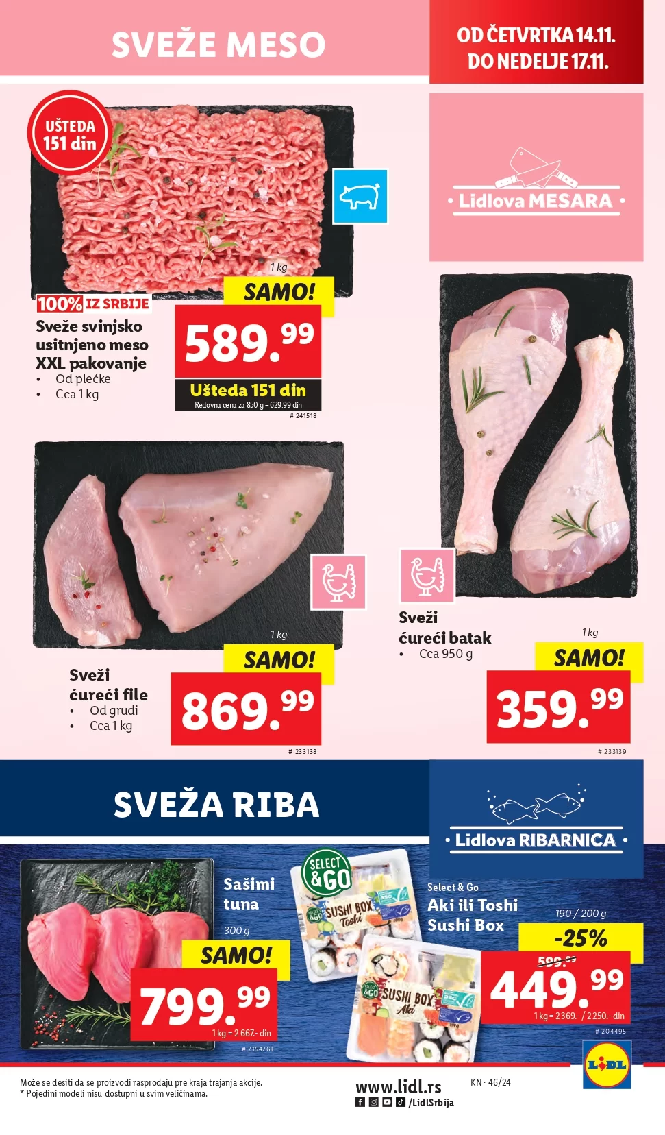 Lidl katalog 14-17.11.2024.