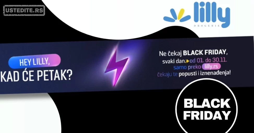 Lilly BLACK FRIDAY 1-30.11.2024.